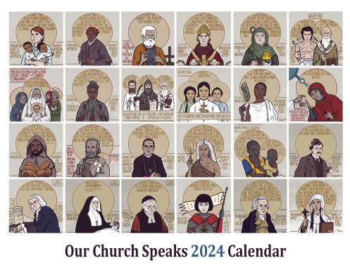 Our Church Speaks Wall Calendar