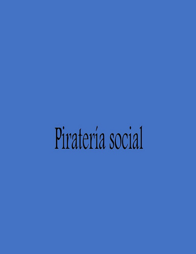 Piratería social