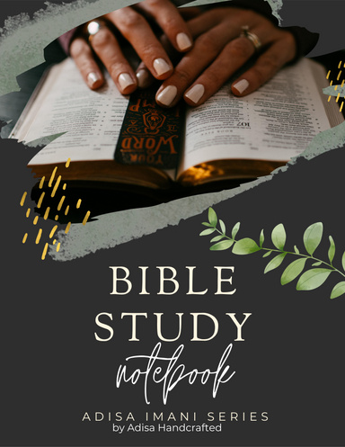 Adisa Imani Bible Study e-Notebook