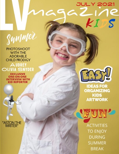 LV Magazine Kids July 2021 - Audrey Olivia Snyder