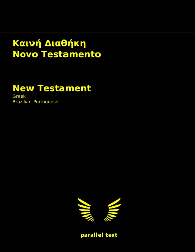New Testament: Greek - Brazilian Portuguese parallel text