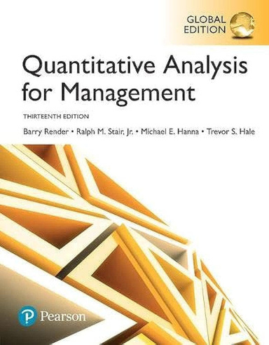 Quantitative Analysis for Management 13th