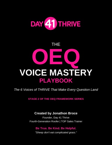 OEQ Voice Mastery Playbook