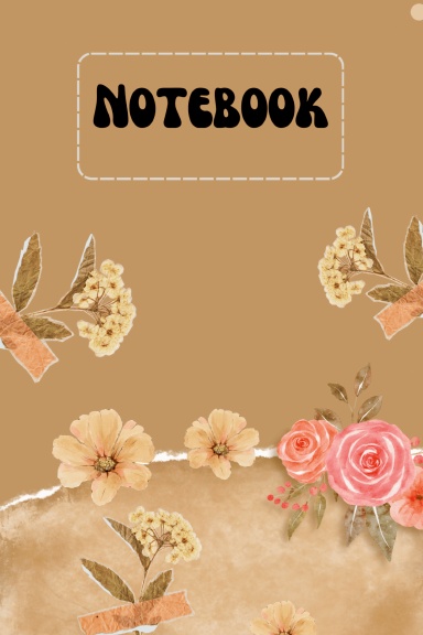 Brown Minimalist Notebook