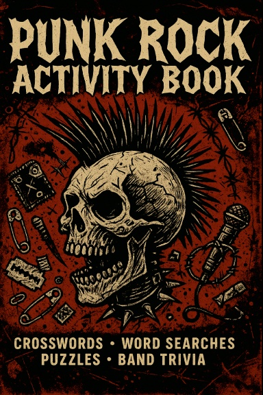 Punk Rock Activity Book