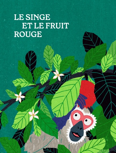 Le Singe et le fruit rouge