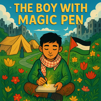 The boy with the magic pen
