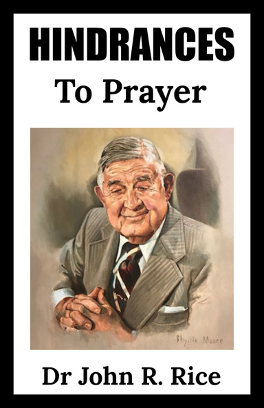 Hindrances To Prayer