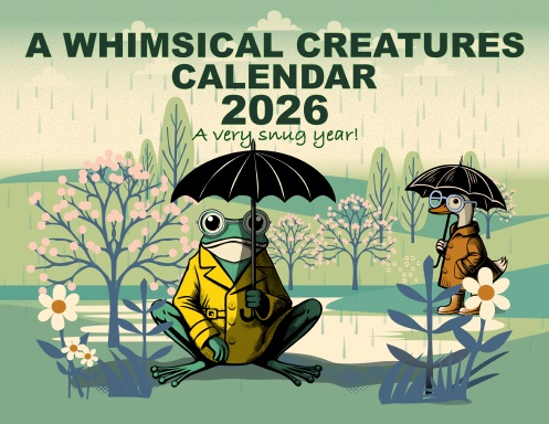 The Whimsical Creatures Calendar 2026