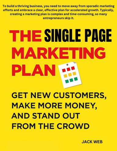 Single-Page Marketing Strategy