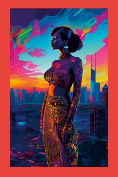 Spectacular Fashion Show From High