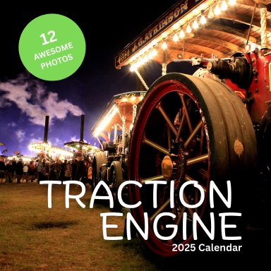 2025 Traction Engine Wall Calendar