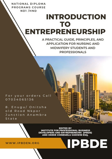 Introduction To Entrepreneurship
