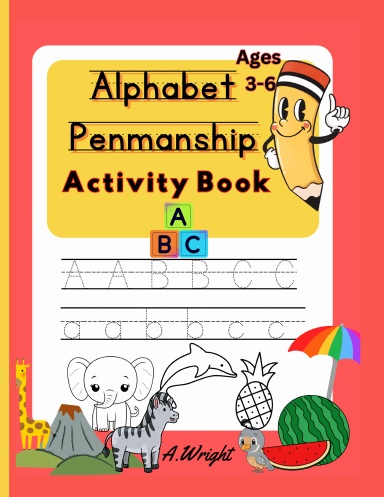 Alphabet Penmanship Activity Book