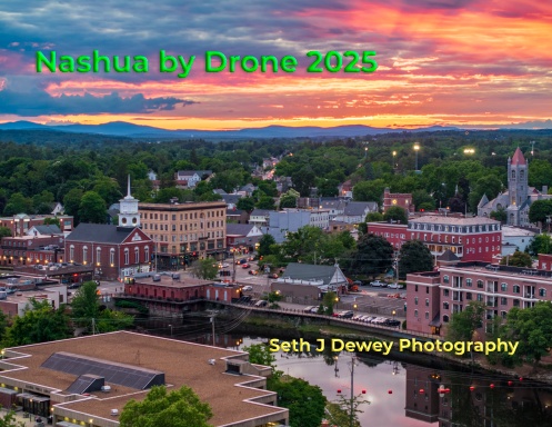Downtown Nashua by Drone 2025