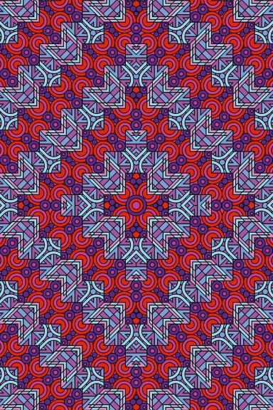 Advanced Series Notebook - A5 (6x9) Medium Size Notebook Pink & Turquoise