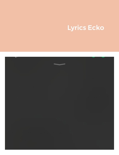 Lyrics Ecko