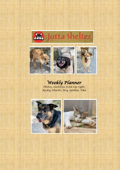 Jutta Shelter Weekly Planner A4 (coil bound)