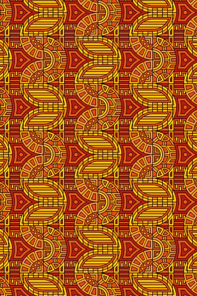 Advanced Series Notebook - A5 (6x9) Medium Size Notebook Orange & Red