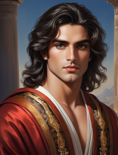 Greek Prince Full of Pride and Honor