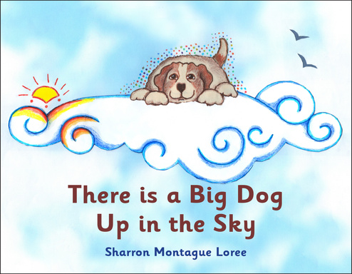 There is a big dog up in the sky