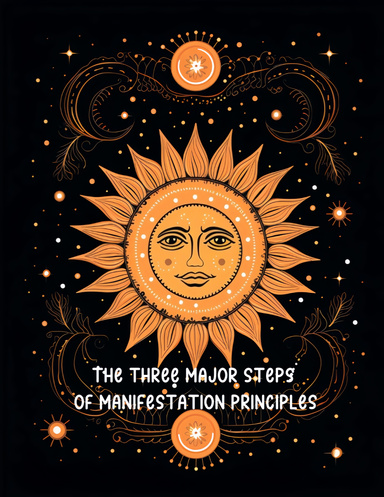 The Three Major Steps of Manifestation Principles:Discover the Secrets to Manifest Your Dream Life Through Law of Attraction and Manifestation