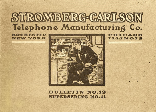 Stromberg-Carlson Bulletin No. 19 Generator Call Telephones 1905