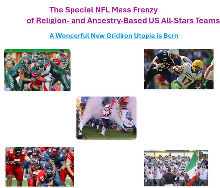 The Special NFL Mass Frenzy of Religion- and Ancestry-Based US All-Stars Teams