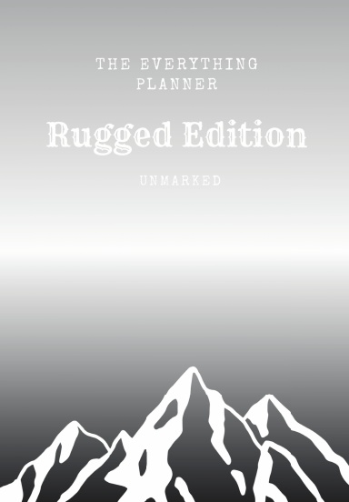 Rugged Planner - Unmarked