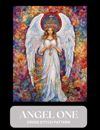 ANGEL ONE CROSS STITCH PATTERN