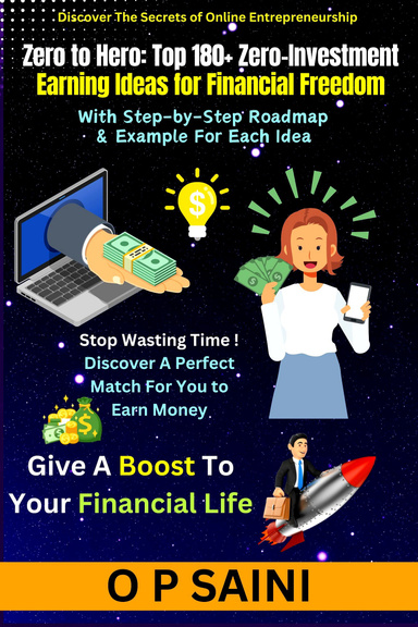 Zero to Hero : Top 180+ Zero-Investment Earning Ideas for Financial Freedom