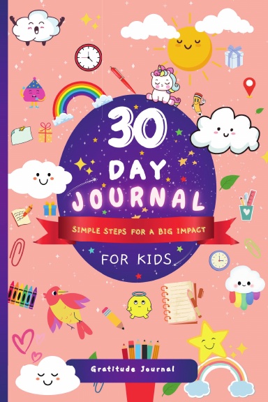 30-Day Journal for Kids (Cosmic Pink) - Standard