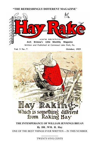 Hay Rake, V3 N7, October 1925