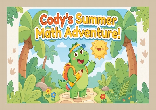 Summer Math Activity Book | Pre-K & Kindergarten