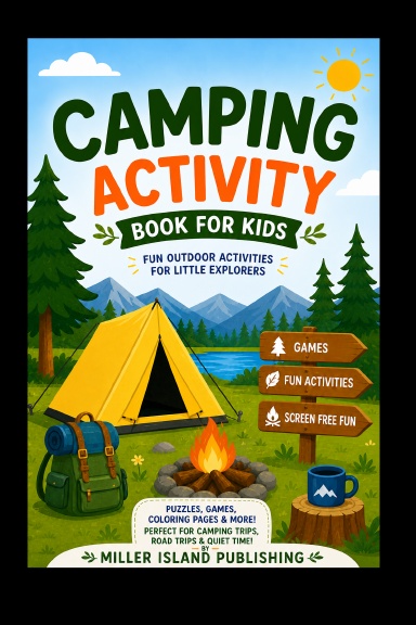 Camping Activity Book for Kids