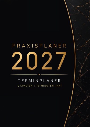 Praxis Terminplaner 2027 4 Spalten