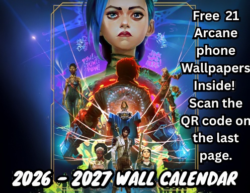 2027 Arcane Wall Calendar