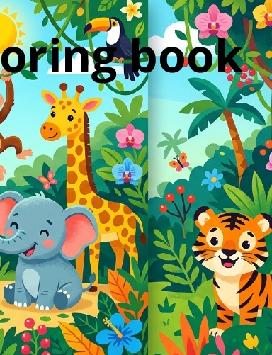 Animal coloring book