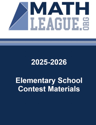 2025-2026 Elementary School Contest Materials