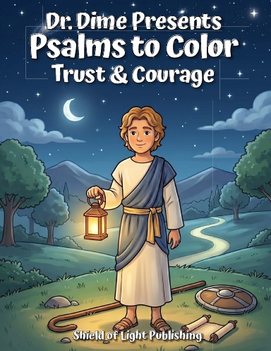Dr. Dime Presents Psalms to Color – Trust & Courage