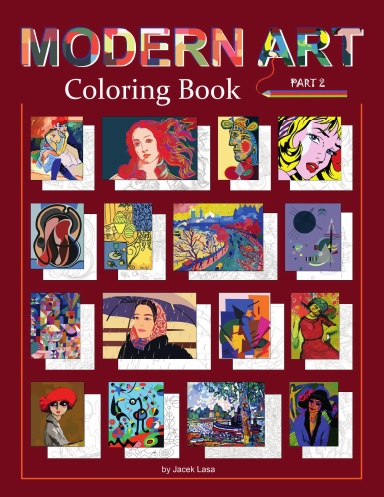 Modern Art Coloring Book part 2