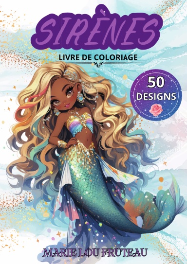 Sirènes Livre de Coloriage