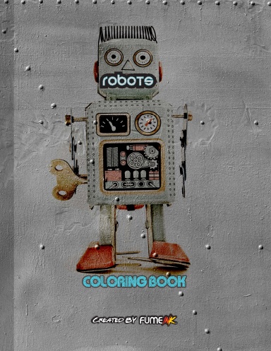 Robots Coloring Book