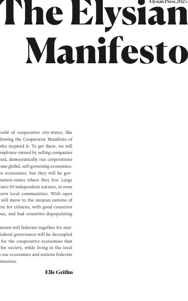 MANIFESTO