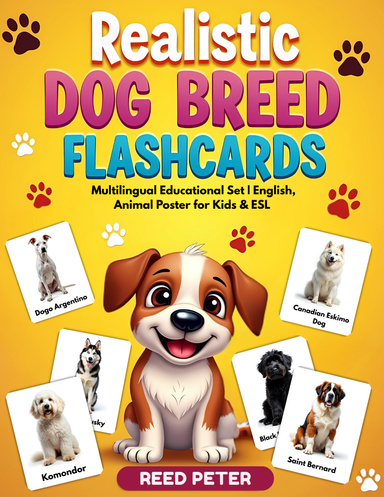 Realistic Dog Breed Flashcards