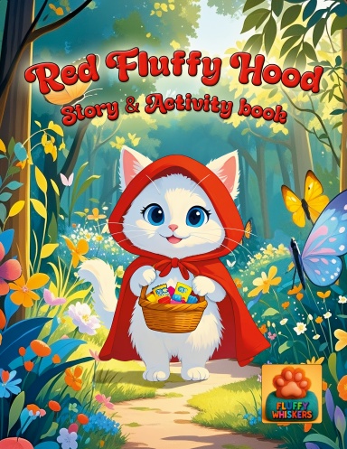 Red fluffy Hood