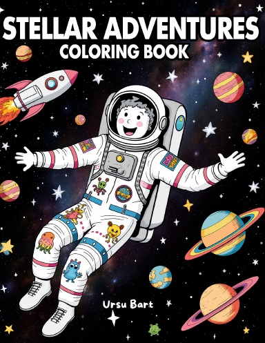 Stellar Adventures Coloring Book