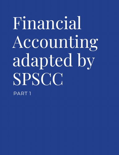 Financial Accounting adapted by SPSCC Part 1