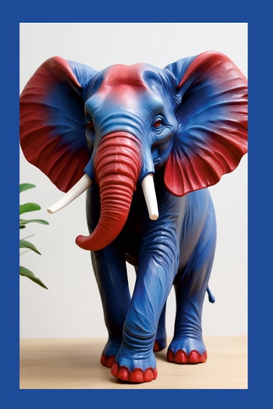 Elephants in Different Colors