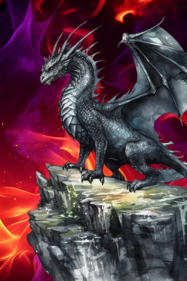 Dragon Dot Grid Journal